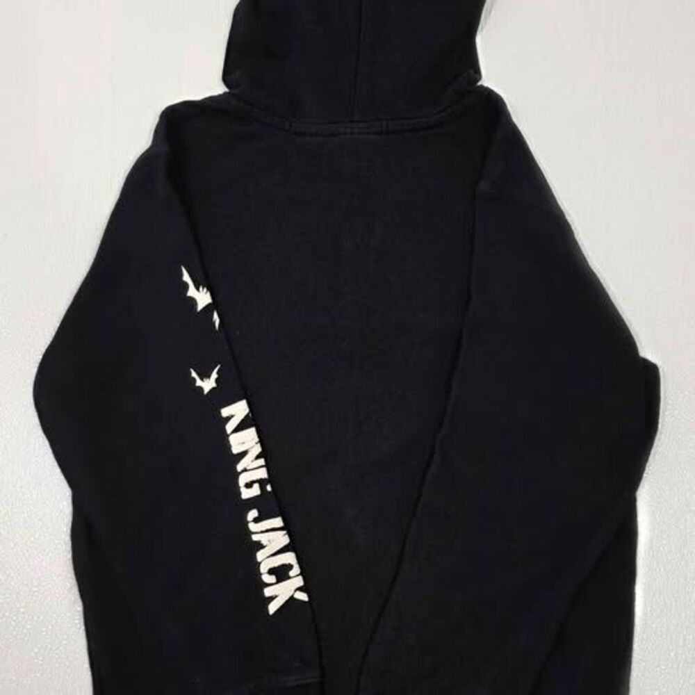 Disney Nightmare Before Christmas Jack Skellington hoodie 🖤 Youth Medium - Picture 4 of 7
